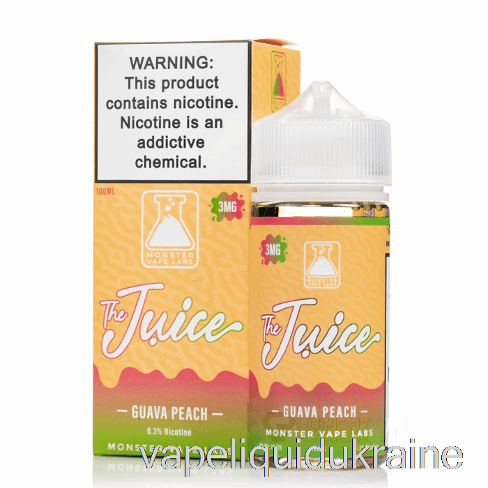 Vape Ukraine Guava Peach - The Juice - 100mL 0mg